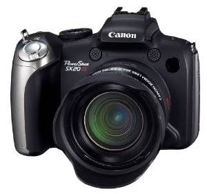 6. Canon Powershot SX20IS 12.1 MP