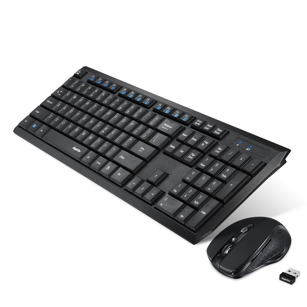 EagleTec Wireless Keyboard and Mouse Combo