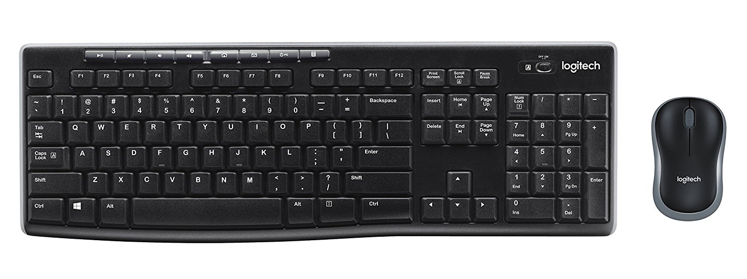 Logitech MK270 Wireless Keyboard and Mouse Combo