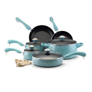 #5. Paula Deen Signature Porcelein Cookware Set