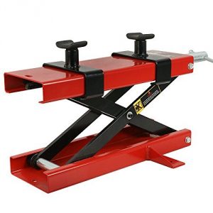 #5. Zeny wide deck motorcycle lift