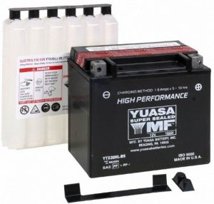 #3. Yuasa YUAM320BS YTX20L-BS Yamaha Battery