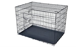 10. BestPet Folding Wire Pet Cage Metal Dog Crate