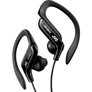 10. JVC HAEB75B Sports Clip Headphone- Black