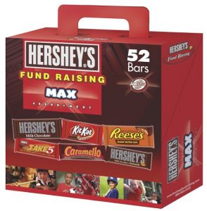 10.Hershey's Assortment, Fund Raising Max