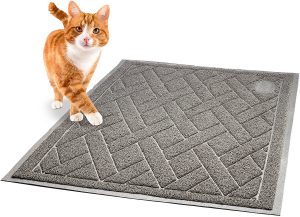 5. Pawkin Phthalate Free Cat Litter Mat