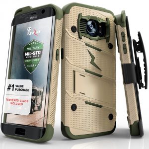 5. Zizo Bolt Series Samsung Galaxy S7 Edge Case