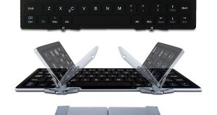 6. EC Technology Portable Bluetooth Keyboard
