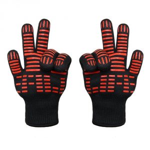 7. TTLIFE BBQ Grilling Cooking Gloves