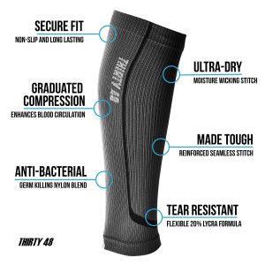 7.Graduated Compression Sleeves by Thirty48 Cp Series