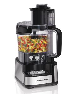 #8. Hamilton 70725A Beach 12-Cup Snap Food Processor