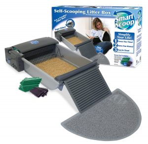 9. SmartScoop Automatic Self-Cleaning Litter Box