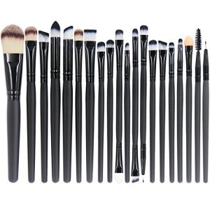 10. EmaxDesign 20 Pieces Makeup Brush Set