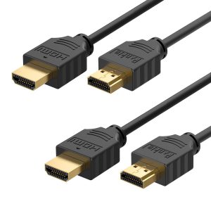 10. Rankie 2-Pack High-Speed HDMI HDTV Cable (6Ft)