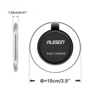4. Fast wireless charger PLESON for Samsung Galaxy