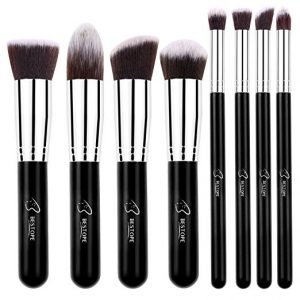 4. Bestope Makeup Brushes 8 Piece Brush Set