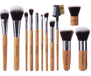 5. EmaxDesign 12 Pcs Makeup Brush Set