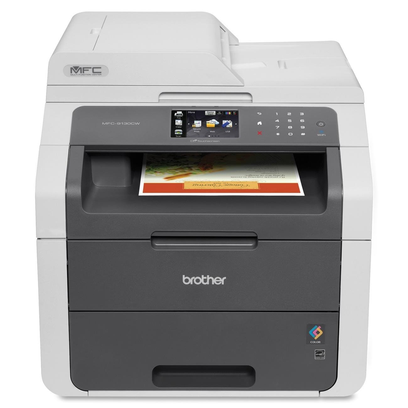 7. Brother MFC9130CW Wirelss Printer for Mac