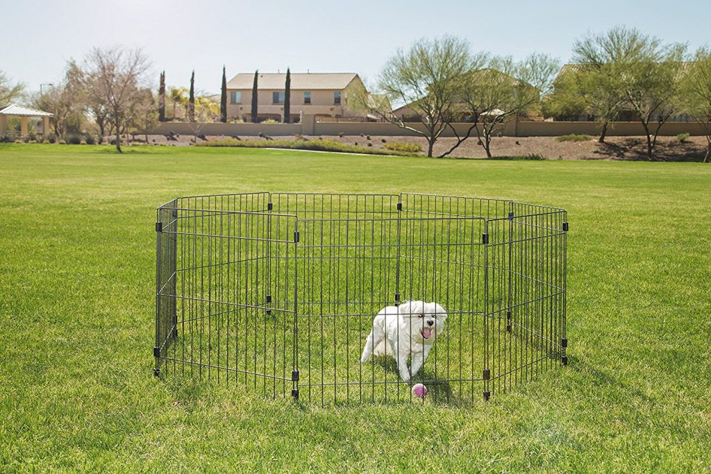 8.IRIS Wire Pet Pen