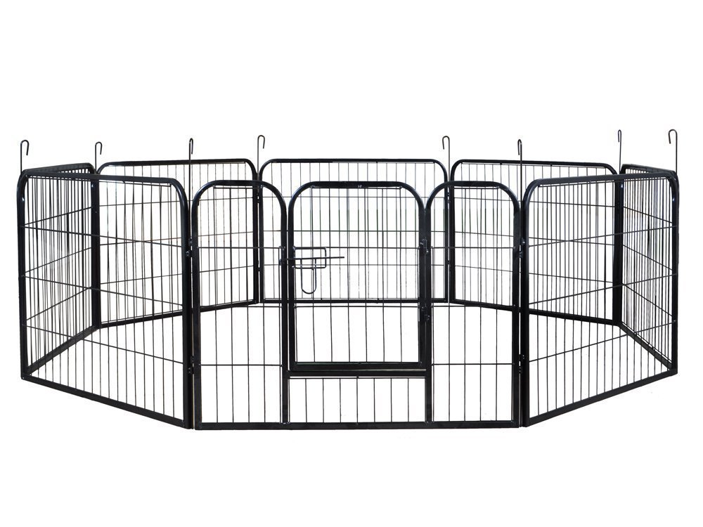 9. ShinShop 16 Panel Heavy Duty Cage Pet Dog Cat Barrier Fence