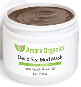 7. Amara Organics Dead Sea Mud Mask for Face & Body