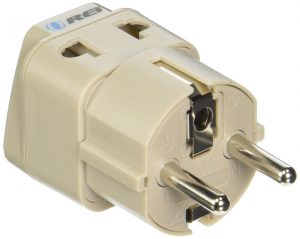 2. OREI European Plug Adapter