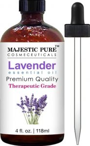 2. Majestic Pure Lavender Essential Oil, Therapeutic Grade