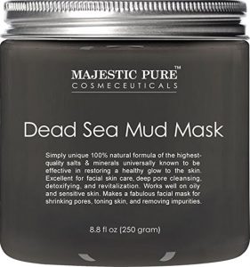 3. Majestic Pure Dead Sea Mud Mask Facial Cleanser