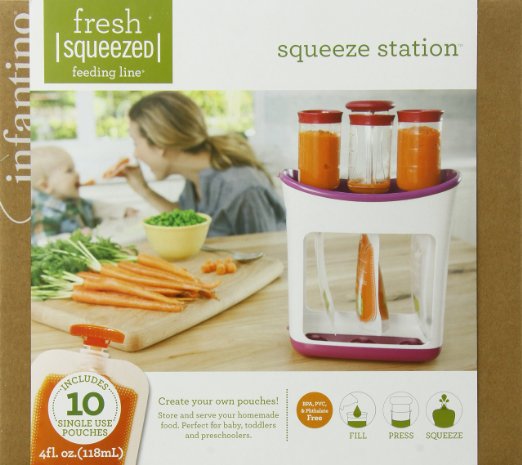 4. Infantino Squeeze Station