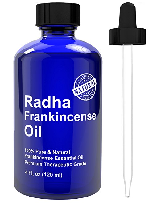 7. Radha Beauty Natural Therapeutic Frankincense Essential Oil