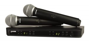 Shure BLX288/PG58 Wireless Handheld Microphone