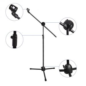 Ohuhu Dual Microphone Stand