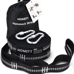 Set of 2 Hammock Straps, Homitt Tree Hanging Straps