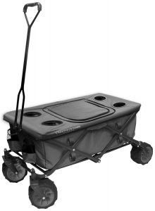 Creative Outdoor Distributor All-Terrain Folding Wagon, (Grey)