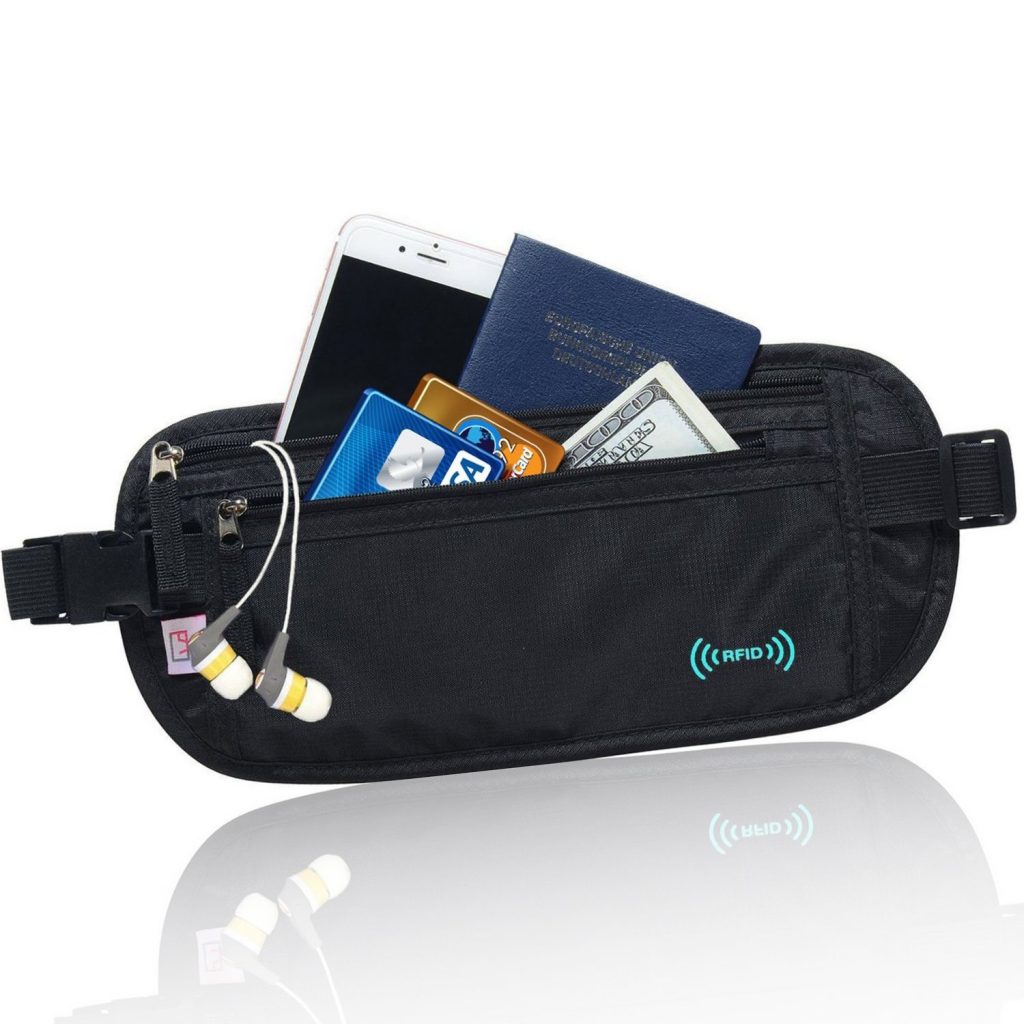 AIKELIDA RFID Blocking Travel Wallet