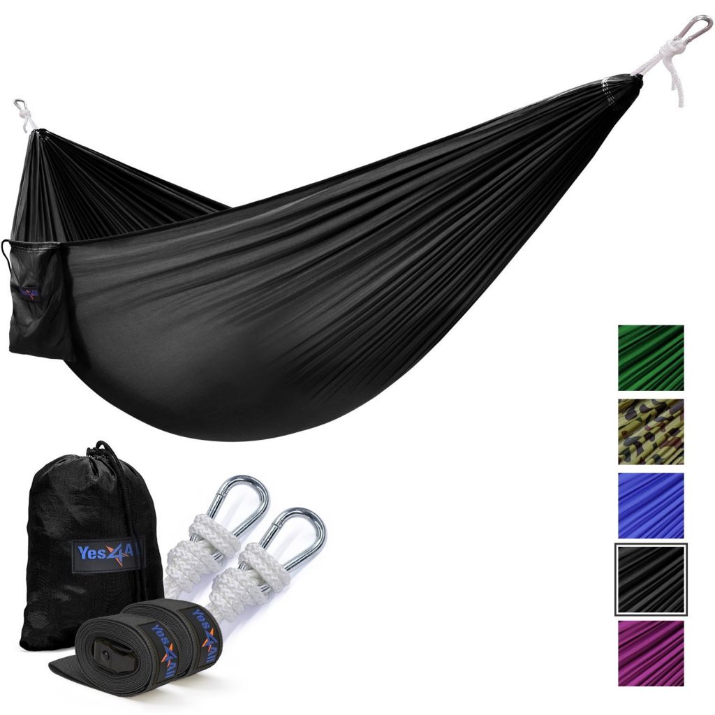 9. Yes4All Double & Single Hammock