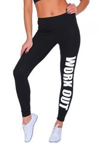 Futuro Fashion Work Out Printed Full Length Cotton Active Leggings Joggers Gym Fitness