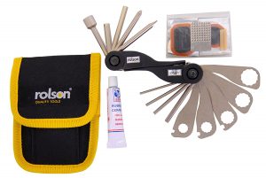 Rolson Tools 40607 32-in-1 Bike Repair Tool Kit