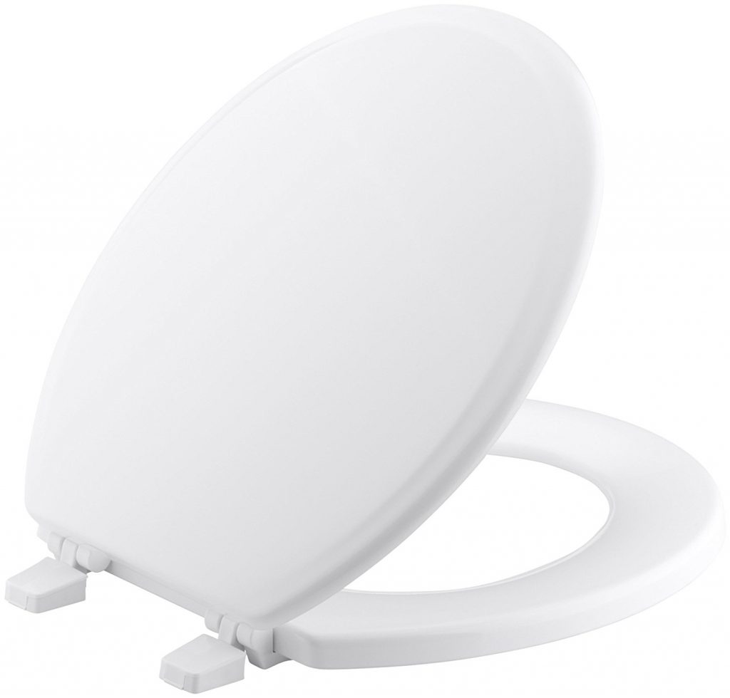 KOHLER K-4695-0 Round-Front Toilet Seat