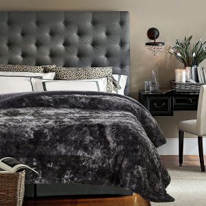 Chanasya Super Soft Fuzzy Fur Throw Blanket