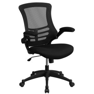 Flash Furniture Mid-Back Black Mesh Swivel Office Chair