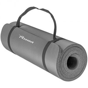 Reehut 0.5 inch Extra Thick High-Density NBR Exercise Yoga Mat