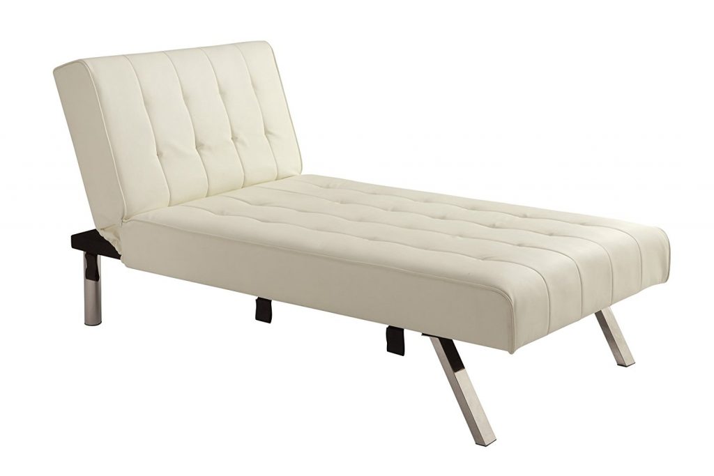 DHP Emily Linen Chaise Lounger