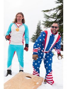 Men’s American Flag USA Ski Suit
