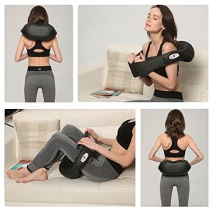 Shiatsu Neck and Shoulder Massager Perfect for Car and Office Chair