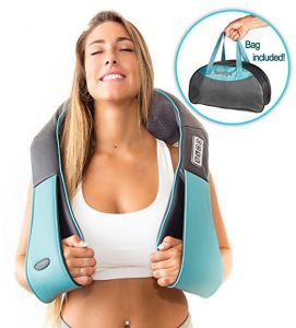 Shiatsu Back Neck and Shoulder 3D Kneading Pillow Massager for Neck and Back
