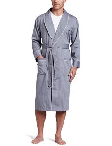 Nautica Men's Long Sleeve Bathrobe