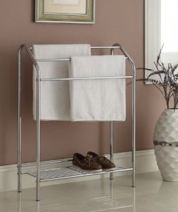 eHomeProducts Chrome Finish Towel Rack