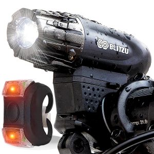 Blitzu Gator 320 USB Powerful Bike Light Set