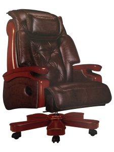 Halter EY-14A Fully Assembled Ergonomic Reclining PU Leather Executive Office Chair